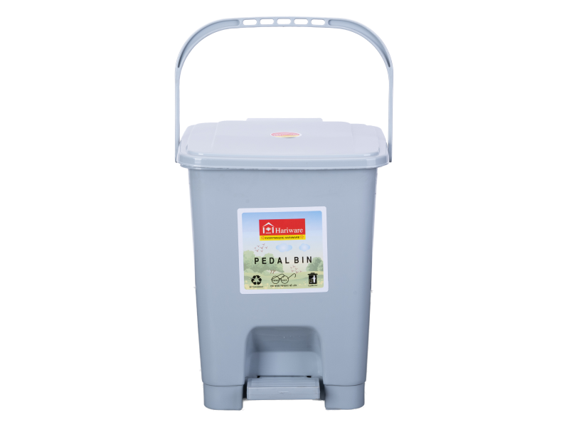 Square Pedal Bin 30L